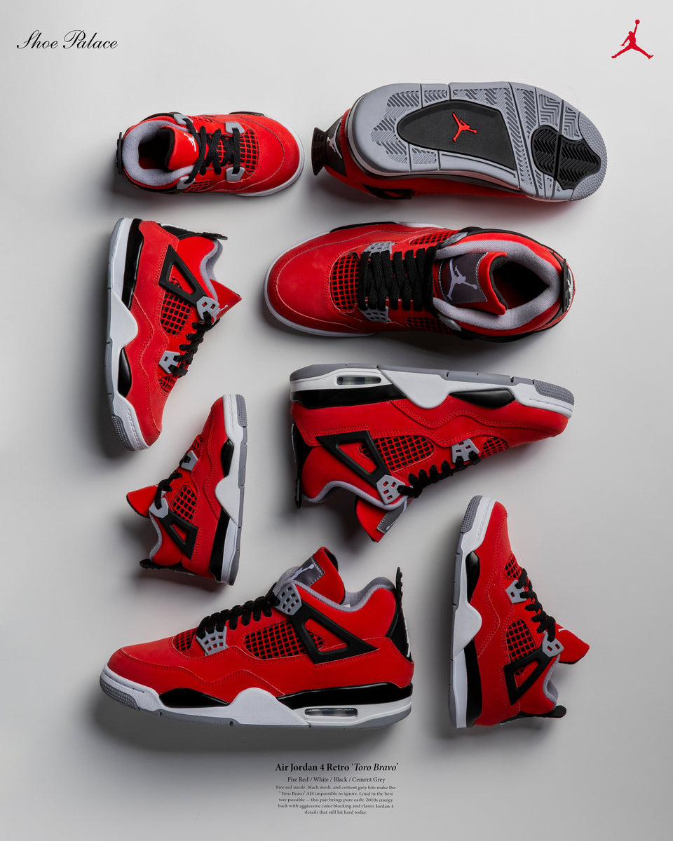 Air Jordan 4 Retro Toro Bravo – Shoe Palace