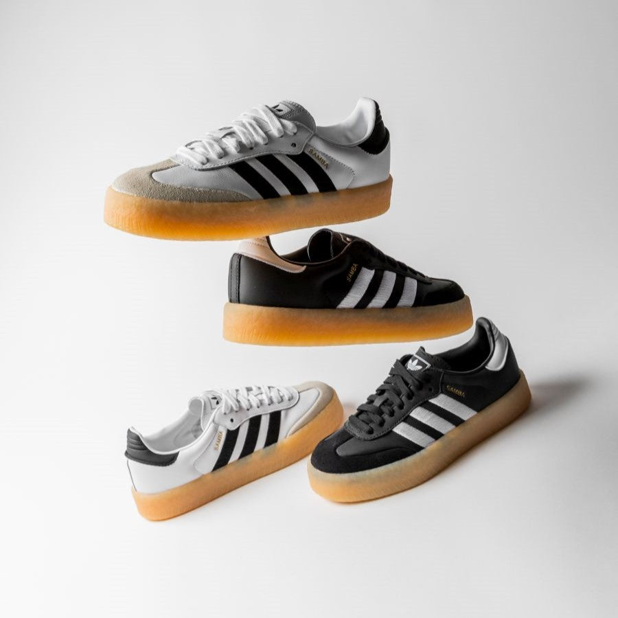 adidas gazelle silver green womens adidas Samba Kids OG White/Black IE3675 main image 1