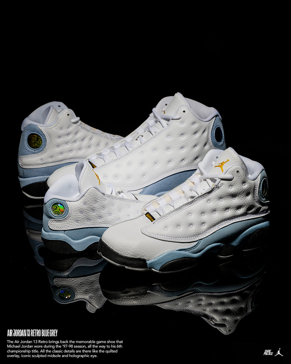 jordan 13 blue grey