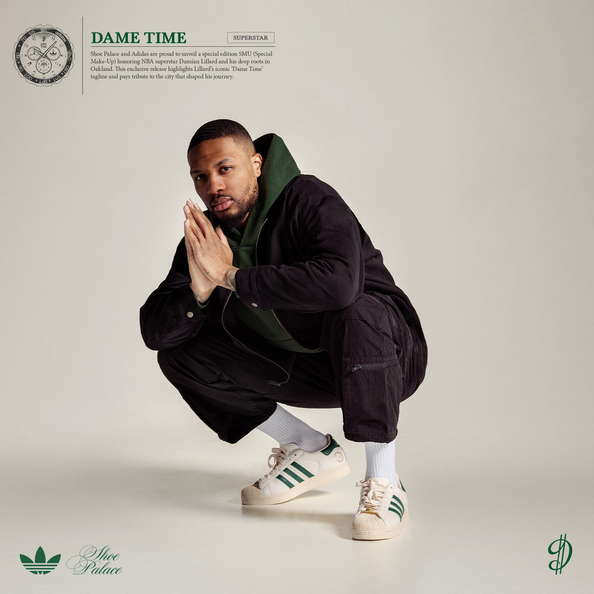 Shoe Palace x adidas Dame Time