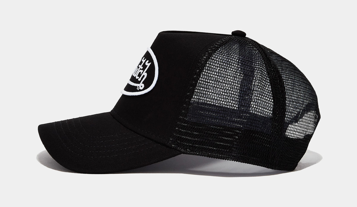 Von Dutch Staple Trucker Mens Hat Black White VDHT51-010 – Shoe Palace