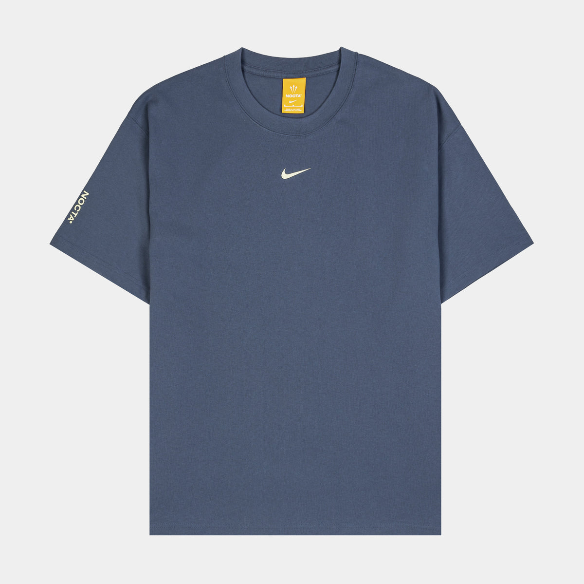 Nike NOCTA NRG Mens Short Sleeve Shirt Difused Blue Citron Tint
