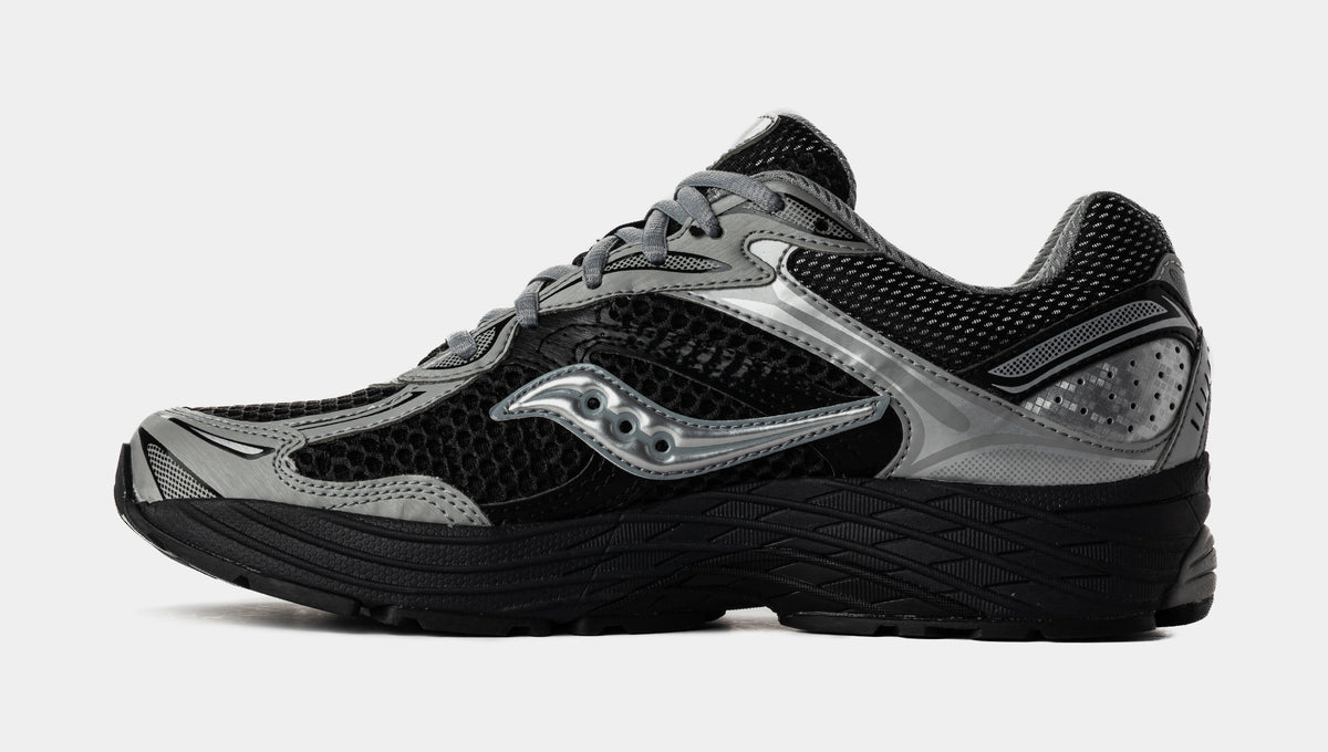 Saucony ProGrid Omni 9 Mens Running Shoes Black Silver  display picture 1