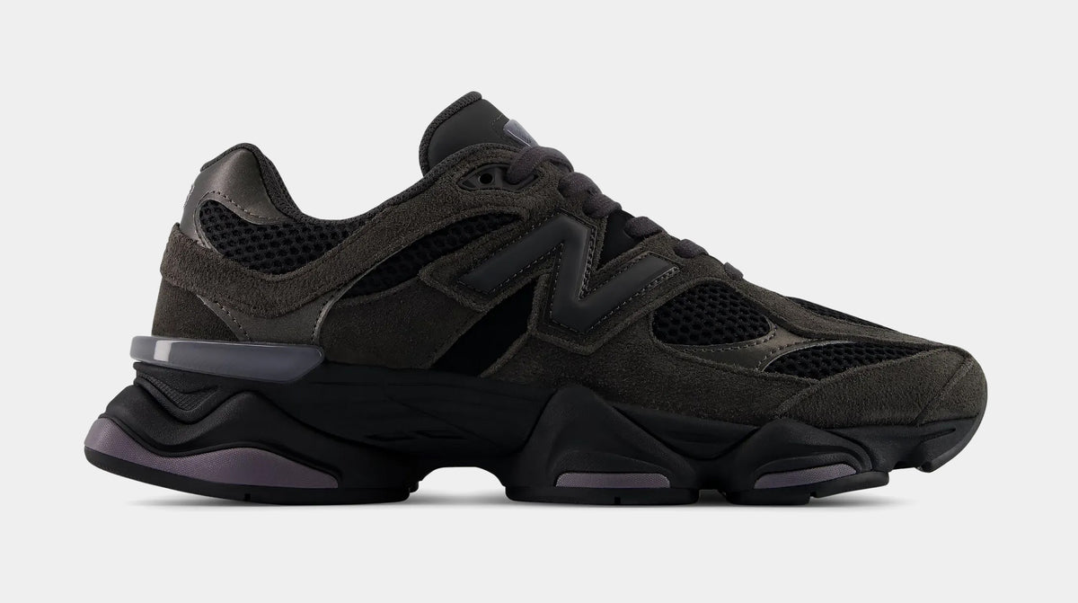 ミュー New Balance 9060 Mens Lifestyle Shoes Black Neptune Grey U906088B