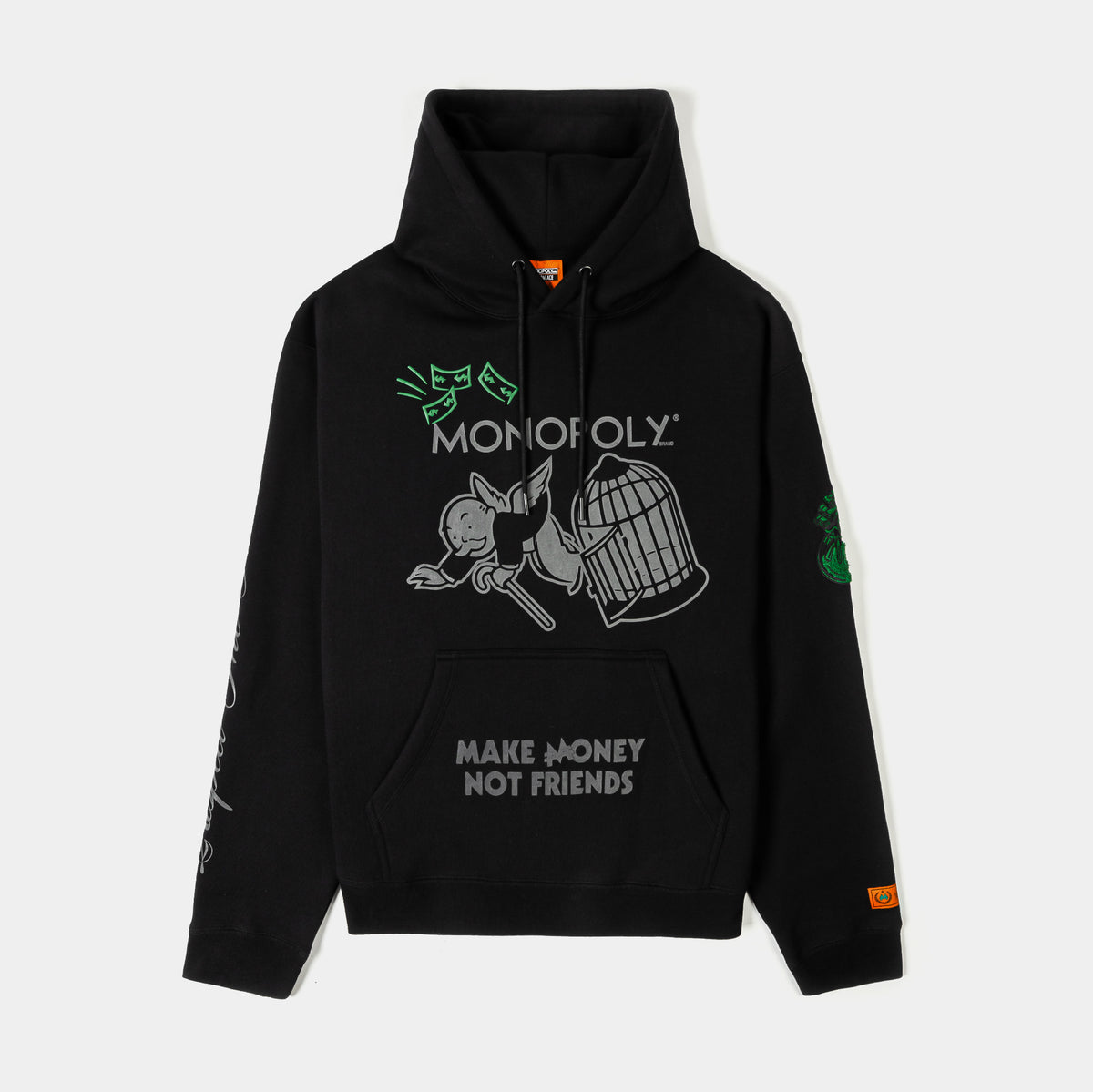 Shoe Palace SP x Monopoly Chance Pullover Mens Hoodie Black Green