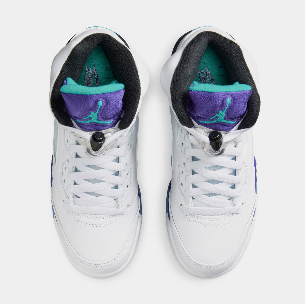 Jordan Air Jordan 5 Retro Grape Grade School Lifestyle Shoes White