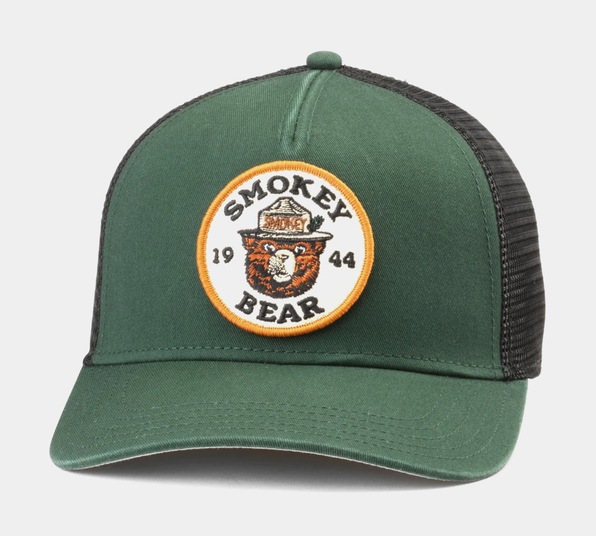 American Needle Smokey Bear Embroidered Floral Baseball Hat NWT AMERICAN NEEDLE: SMOKEY THE BEAR TRUCKER HAT – 85 86  main image 2