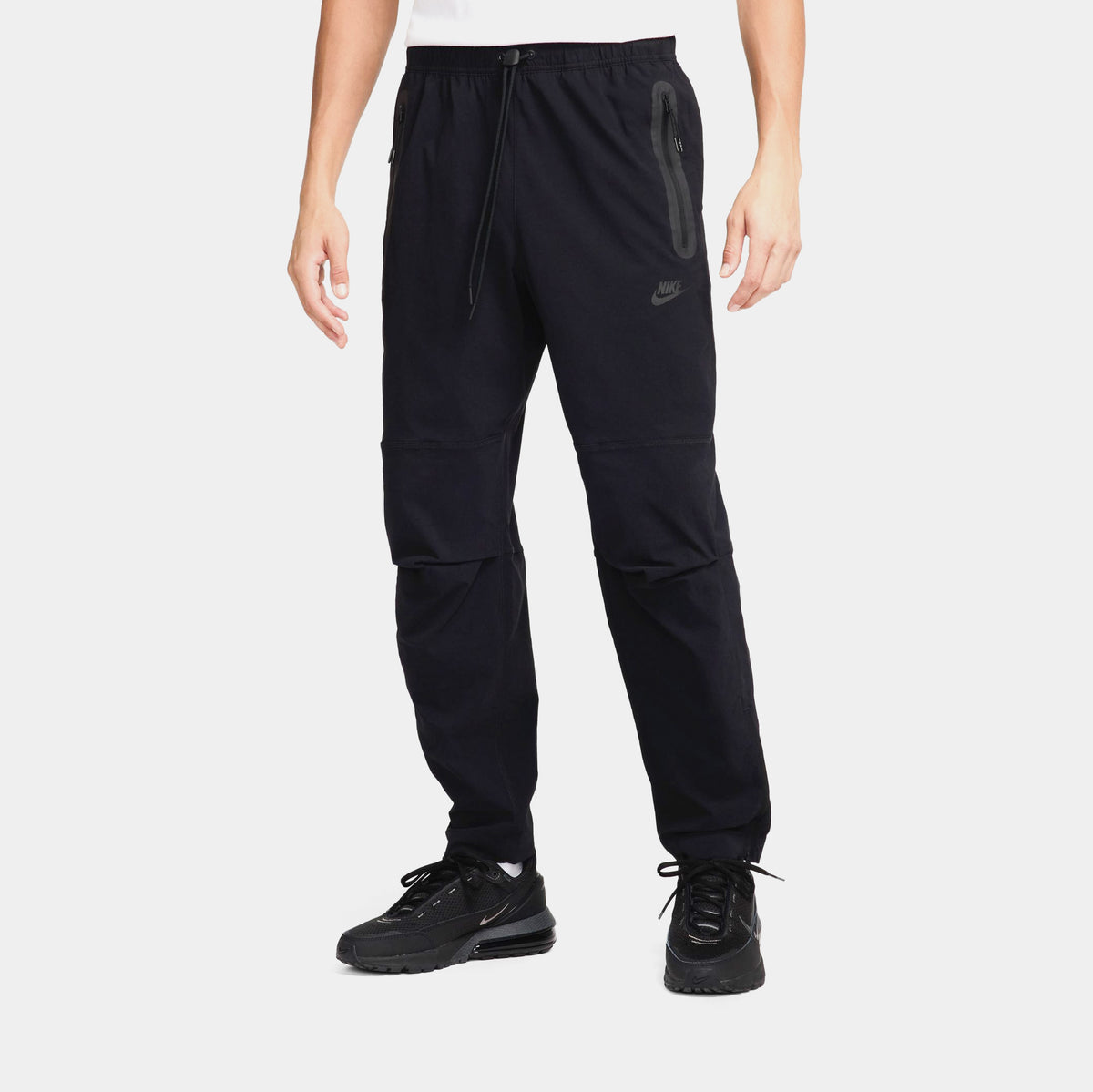 Nike デタッチャブルパンツ ブラック Nike Tech Woven Open Hem Mens Pants Black HM8241-010 – Shoe Palace