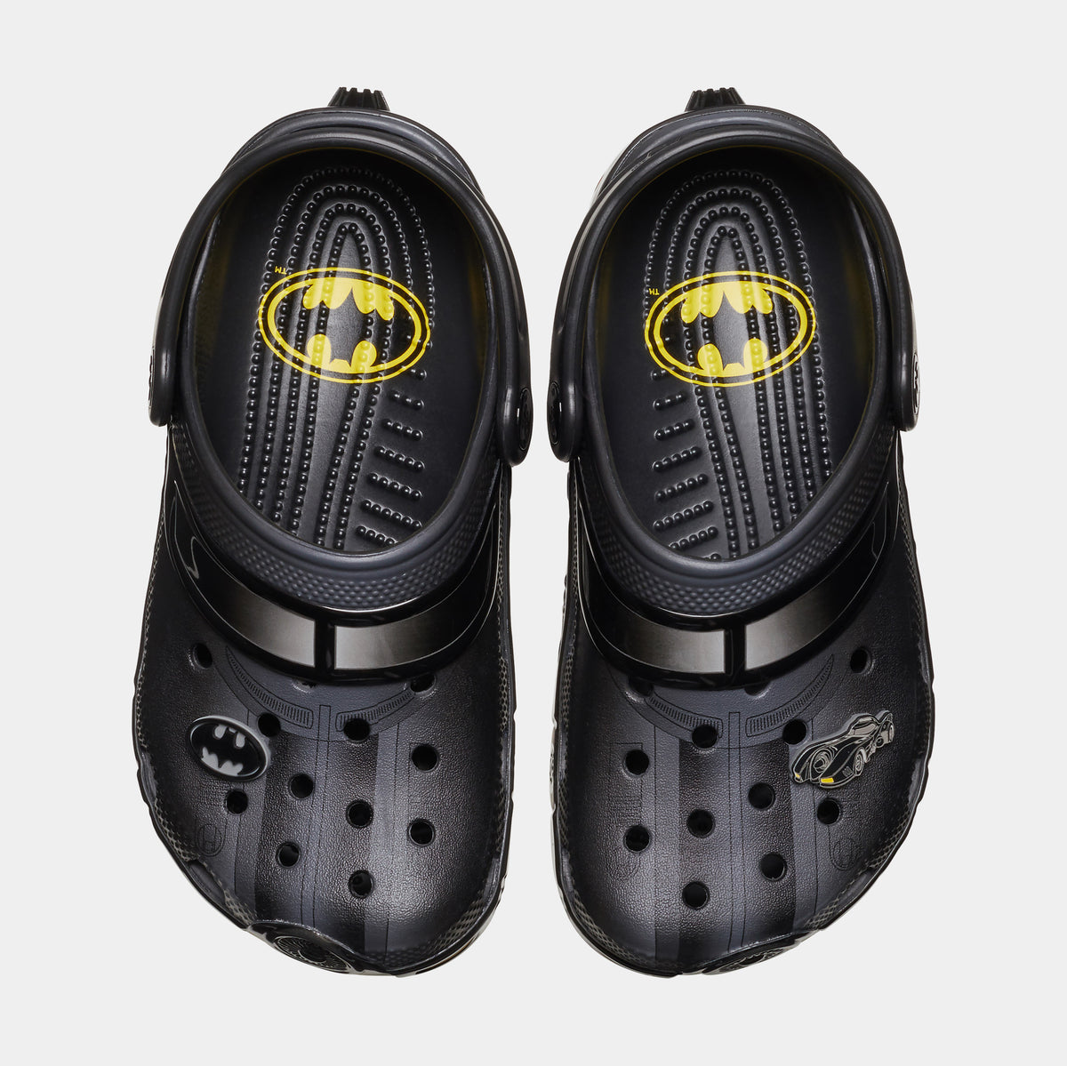 Crocs Batman Batmobile Classic Clog Infant Toddler Sandals Black 210502 Crocs Batman Batmobile Classic Clog Infant Toddler Sandals Black 210502