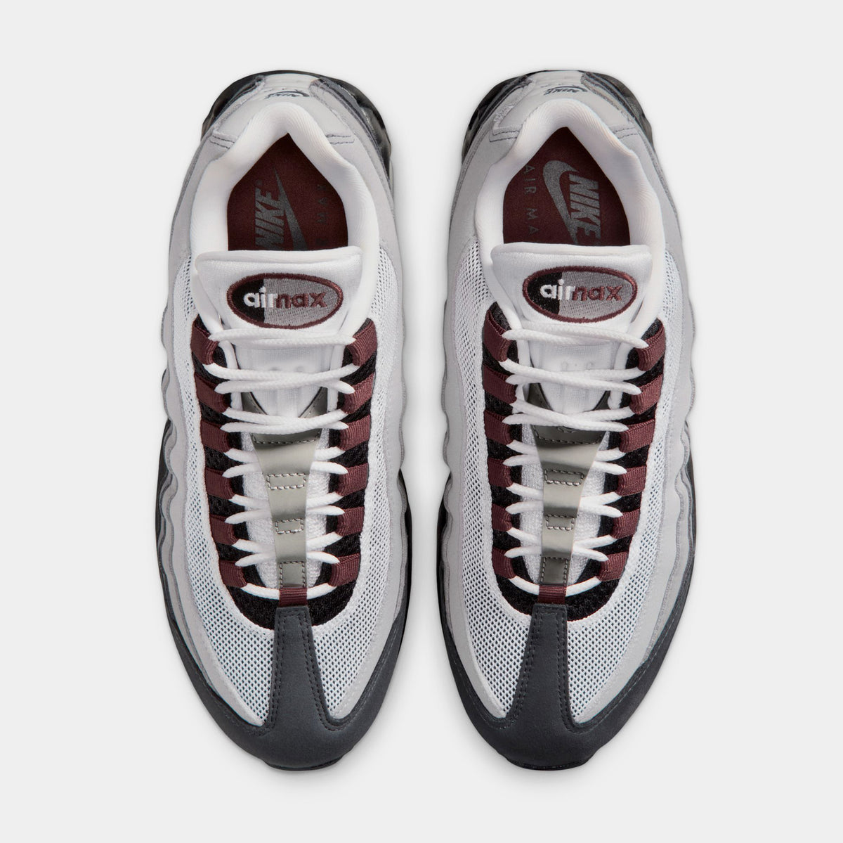 Nike Air Max 95 Big Bubble Womens Running Shoes Black Fauna Brown 