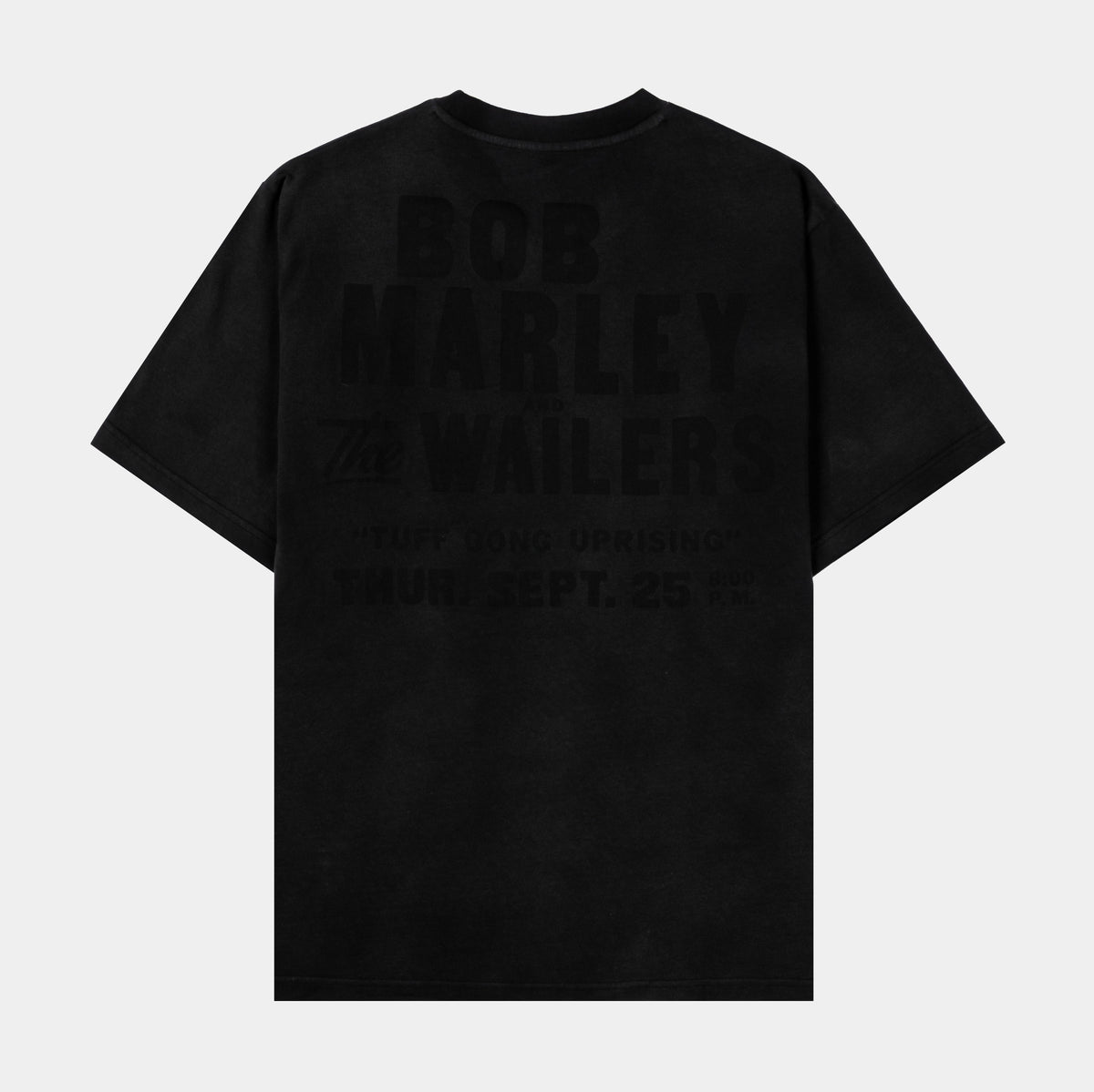KITH Bob Marley Tシャツ ブラック XL Shoe Palace SP x Bob Marley The Wailers Washed Mens Short Sleeve