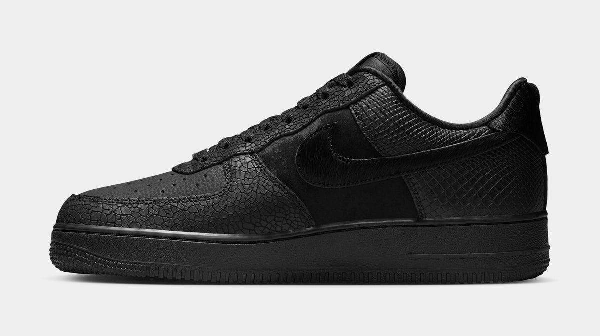 Nike Air Force 1 Low LX Mens Lifestyle Shoes Black Black HQ1977