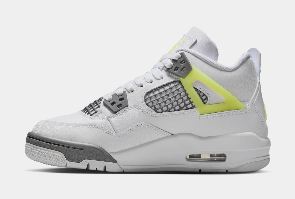 Jordan Air Jordan 4 Retro Light Lemon Twist Grade School  display picture 2