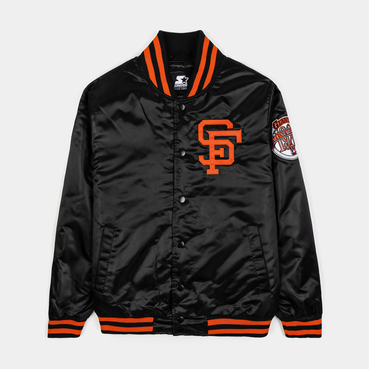 Starter Shoe Palace Exclusive San Francisco Giants Satin Bomber