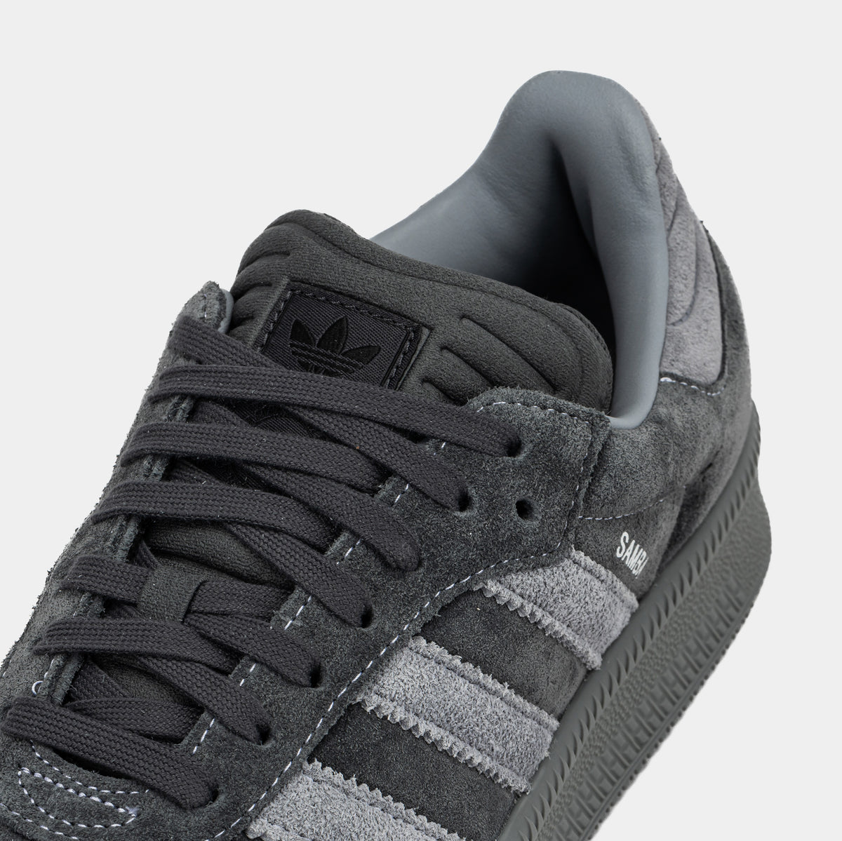 adidas Samba Xlg Shoes - Unisex - Carbon / Grey - 9 adidas Samba Xlg Shoes - Unisex - Carbon / Grey - 9