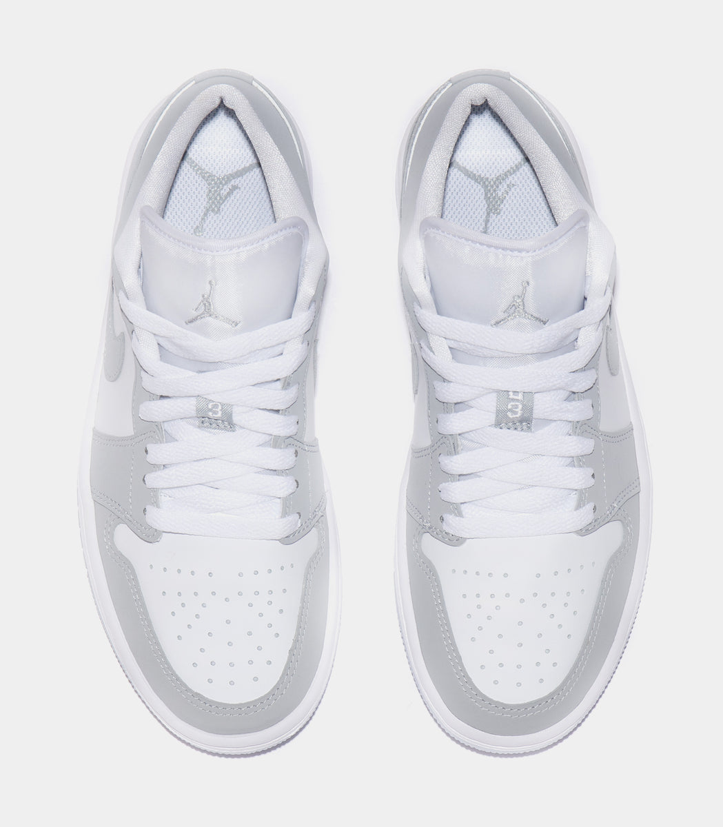 Jordan Air Jordan 1 Low Wolf Grey Womens Lifestyle Shoes