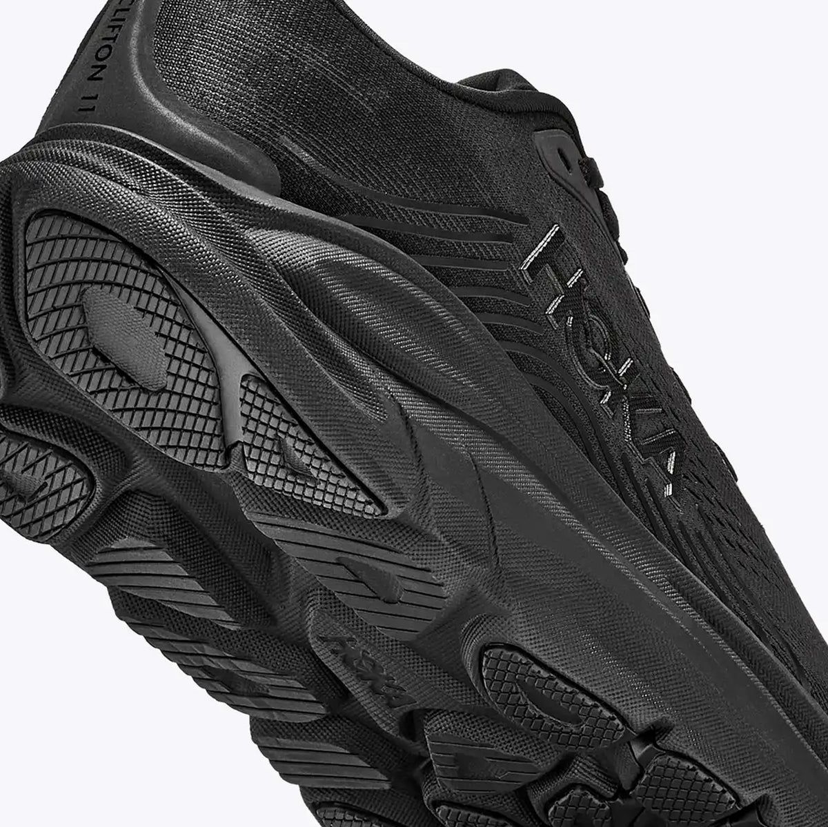 Hoka Clifton 11 Mens Running Shoes Black 1176572-BBLC – Shoe Palace