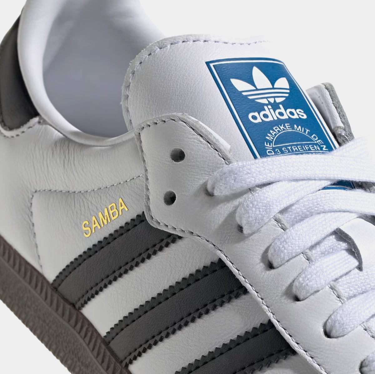 adidas Samba OG Womens Lifestyle Shoes Cloud White Core Black Gum