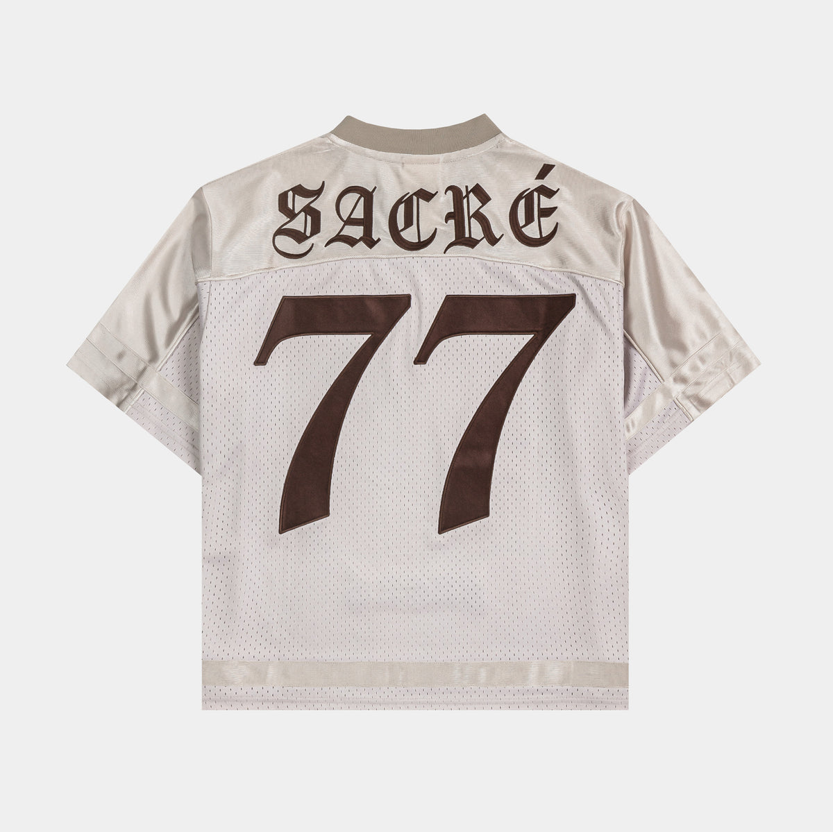 Plage プラージュ C/L Sheer Jersey SK Re. Sacré Angel Mesh Womens Jersey Cream Brown SCRMJ102 – Shoe Palace