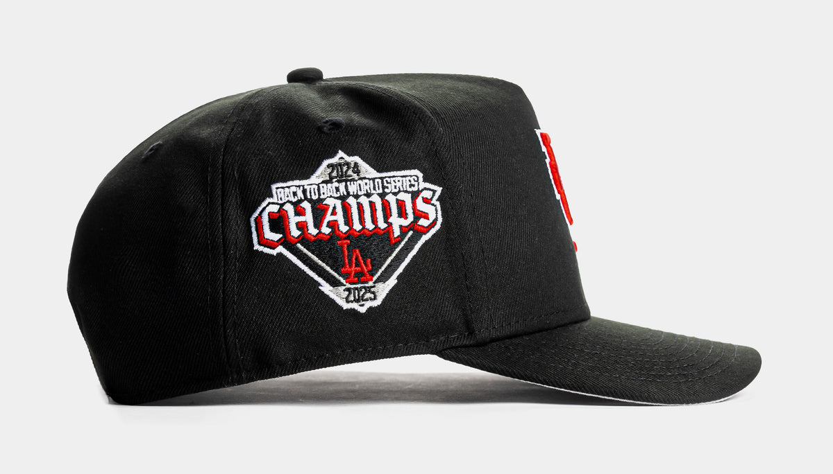 New Era Shoe Palace Exclusive Los Angeles Dodgers Black Red 9Fifty