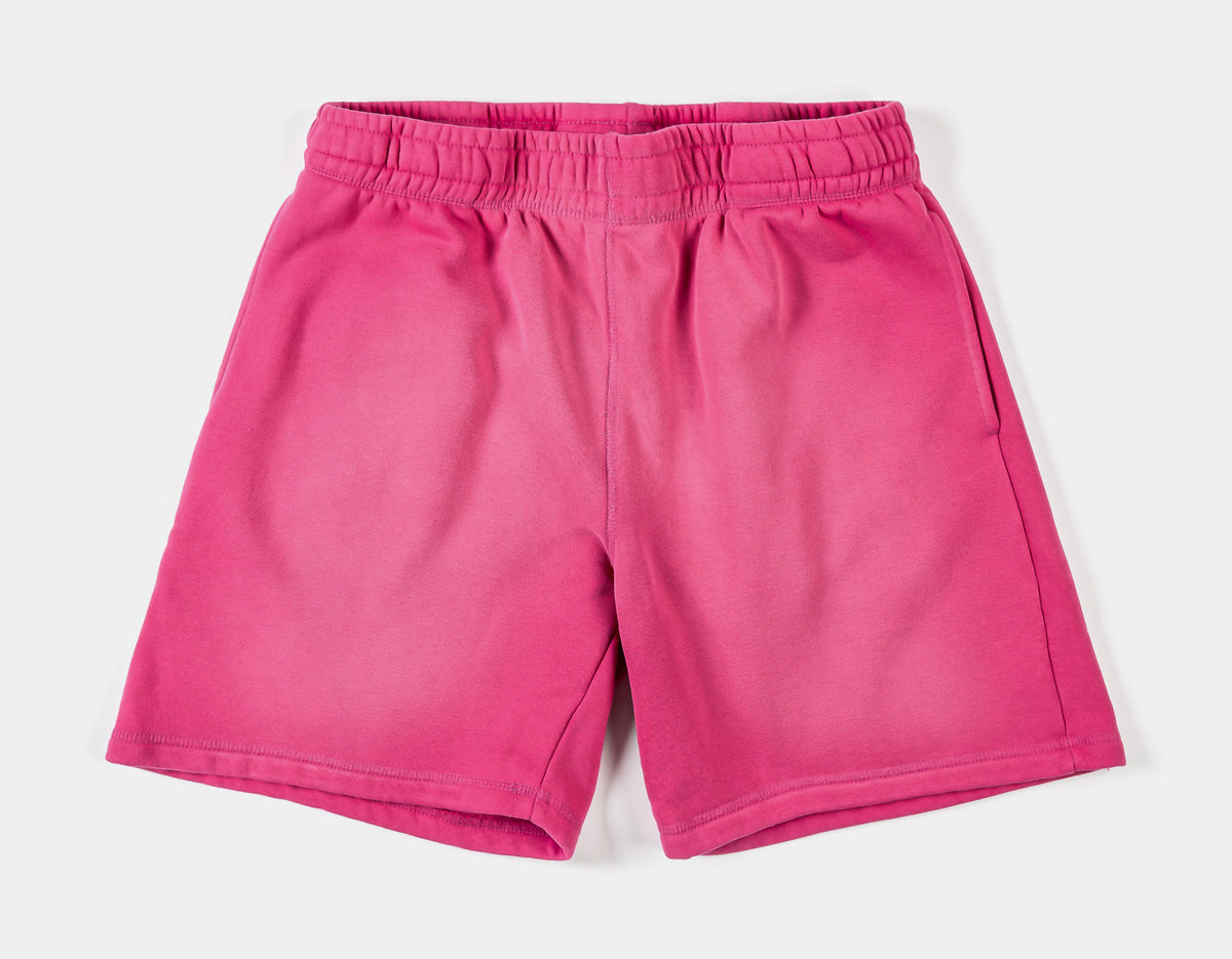Maison Article Washed Fleece Mens Shorts Pink Pink MAFS206 – Shoe