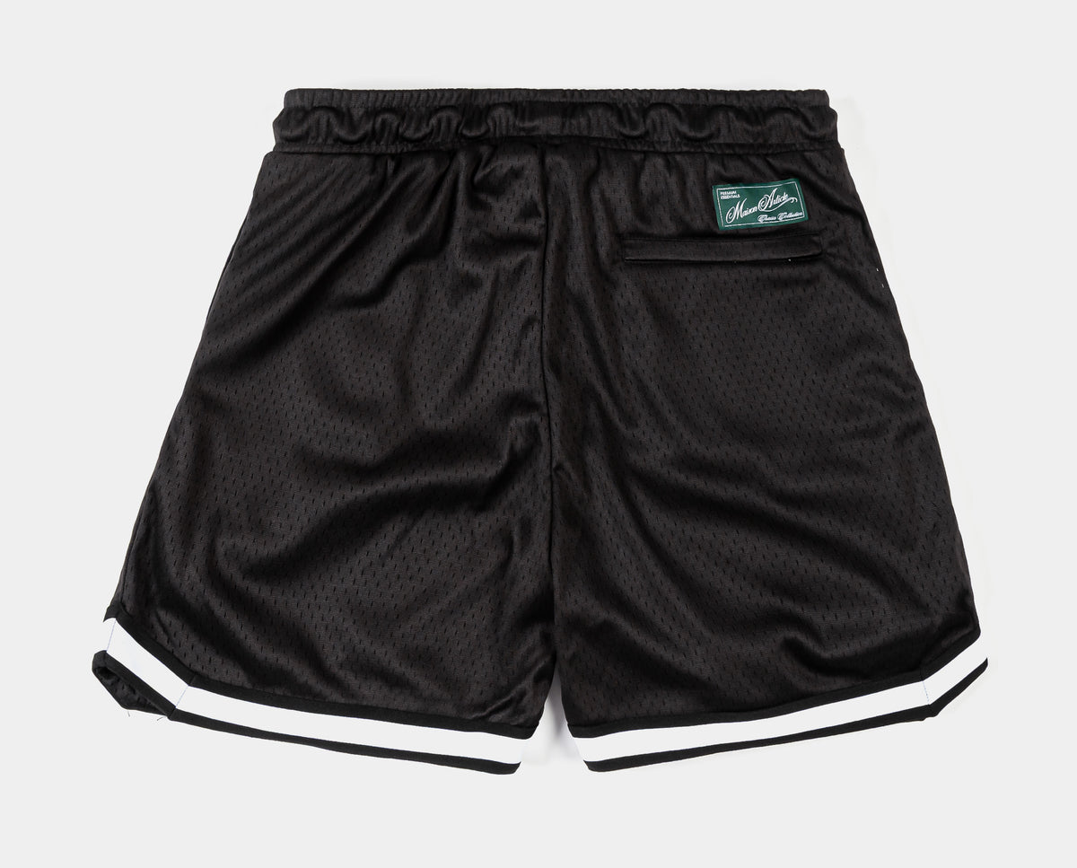 Maison Article Basketball Mesh Mens Shorts Black White MAMSS103
