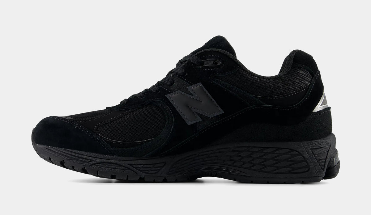New Balance 2002R Mens Running Shoes Black Black Silver U200278J 