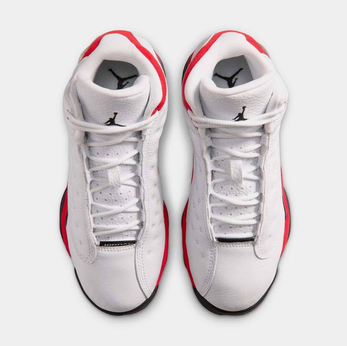 Jordan Air Jordan 13 Retro White And University Red Grade School
