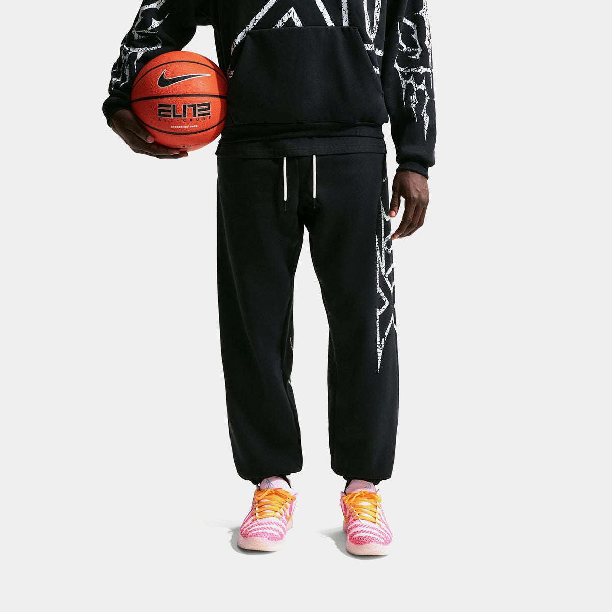 Nike Ja Therma Fit Fleece Mens Sweatpants Black Vast Grey IF1556