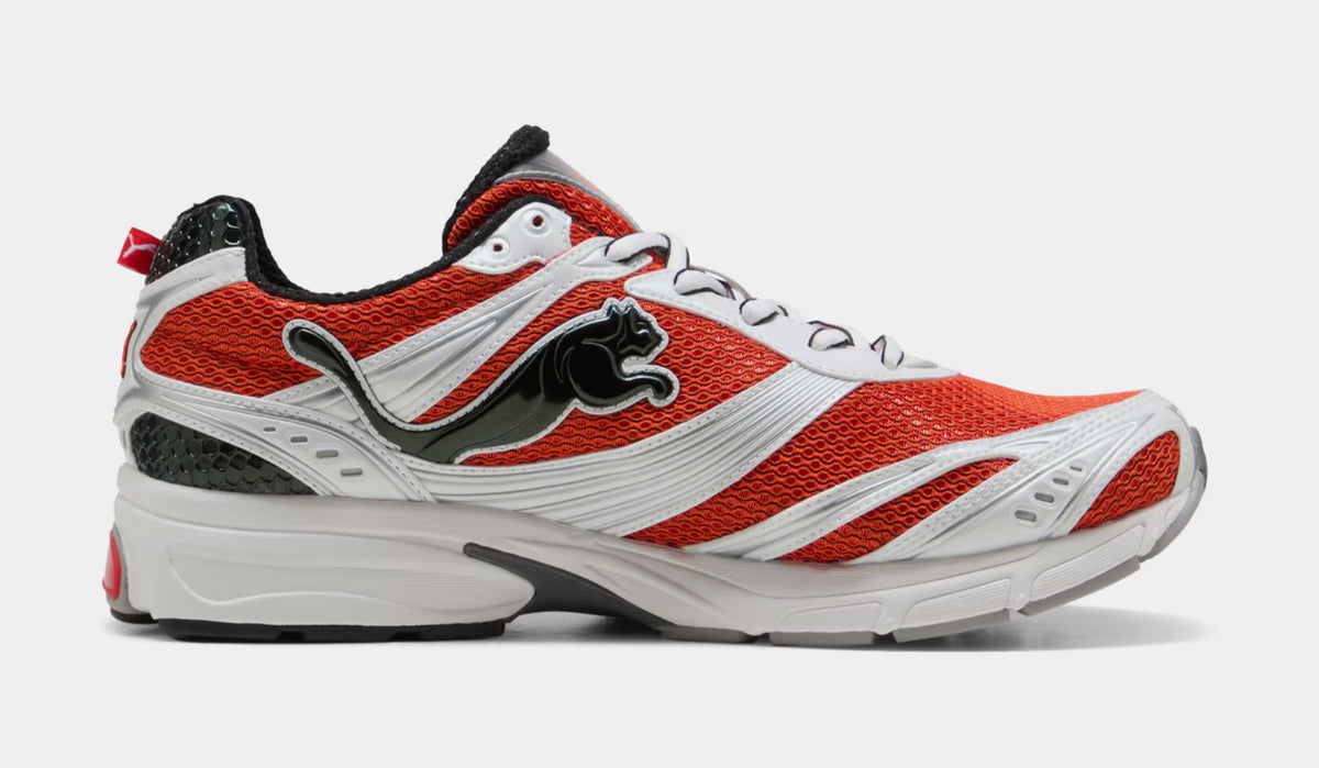 PUMA Homura OG+ Mens Lifestyle Shoes Red Flash Puma Black 409125