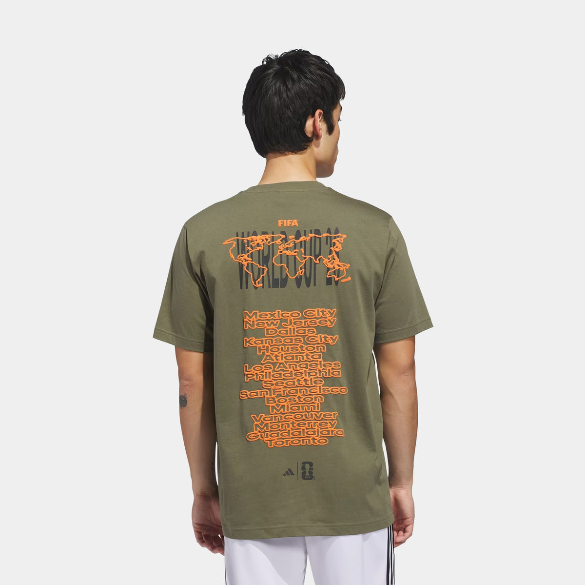 adidas FIFA World Cup '26 Tour Graphic Mens Short Sleeve Shirt