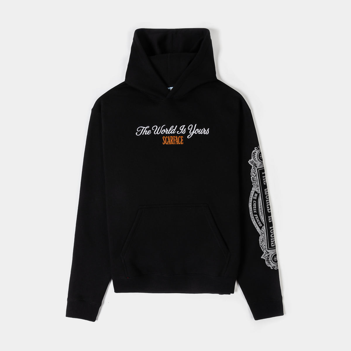 Shoe Palace SP x Scarface Sunset Fleece Pullover Mens Hoodie Black