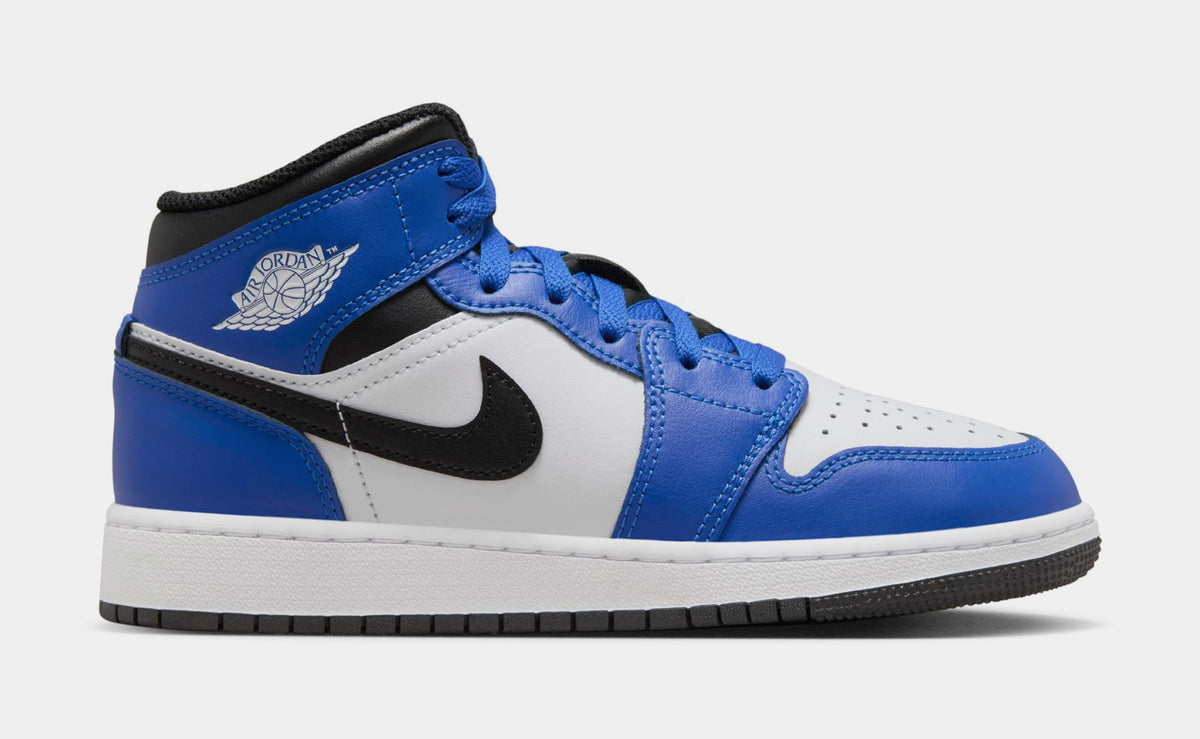 Jordan Air Jordan 1 Mid Grade School Lifestyle Shoes Game Royal