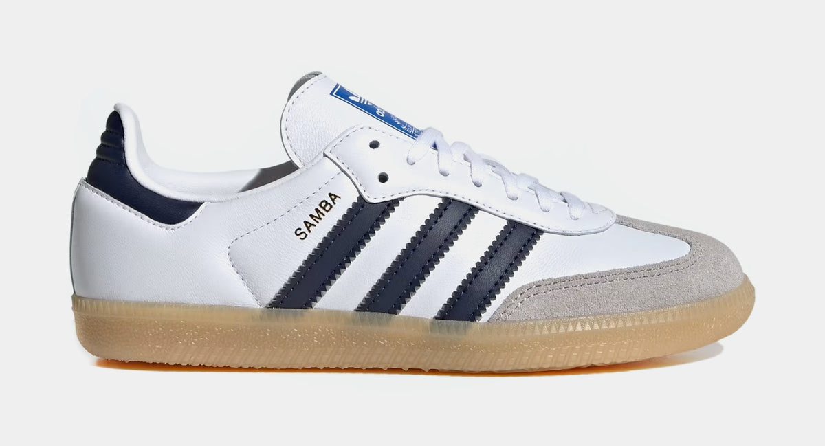 adidas Samba OG Grade School Lifestyle Shoes Cloud White Collegiate Navy Gum JI4464 Shoe Palace adidas Samba OG Grade School Lifestyle Shoes Cloud White Collegiate Navy Gum JI4464 Shoe Palace