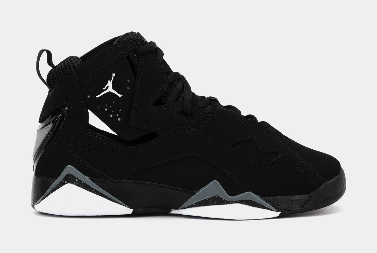 black jordans with white sole