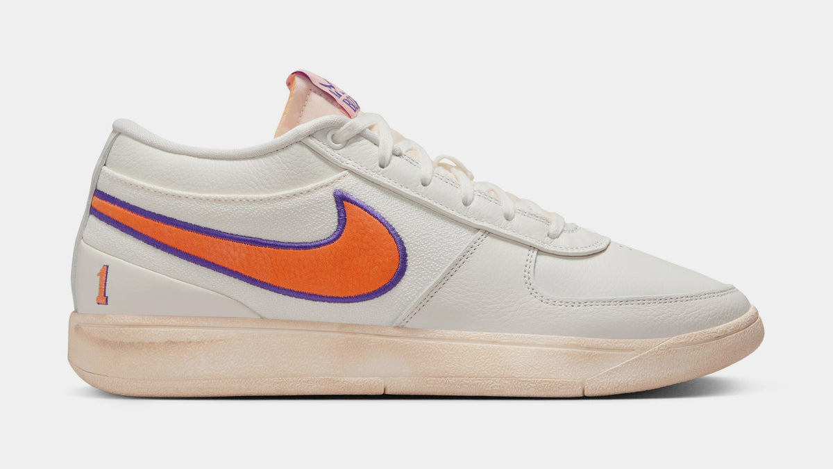 Nike Book 1 Mens Basketball Shoes Sail Clay Orange Purple