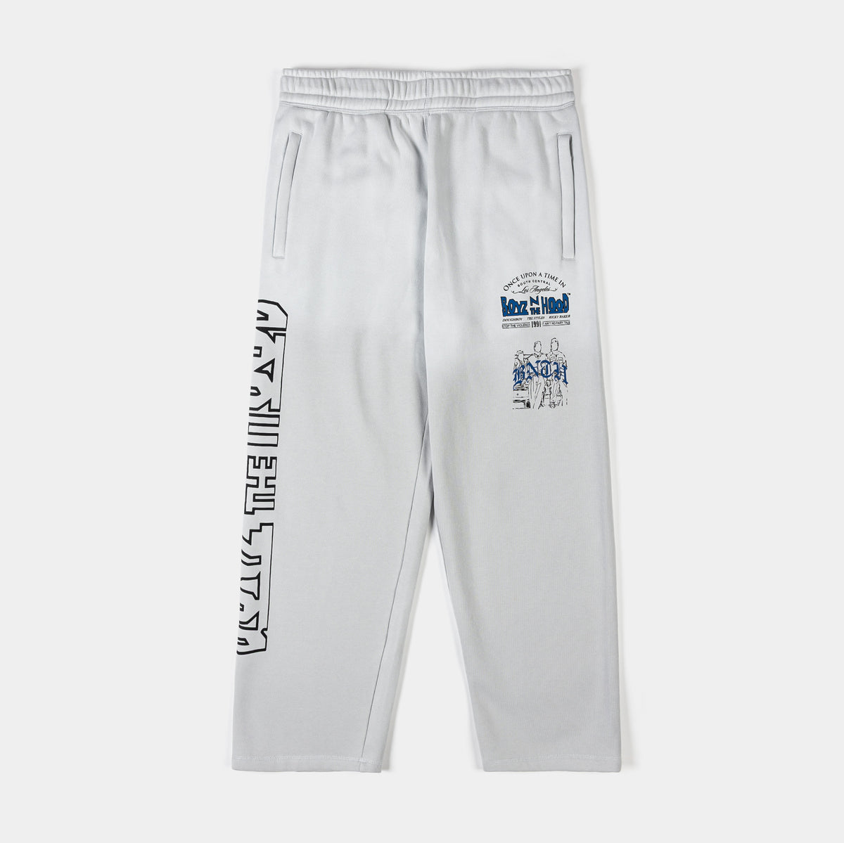 Shoe Palace SP x Boyz N The Hood Fleece Mens Sweatpants Grey Blue