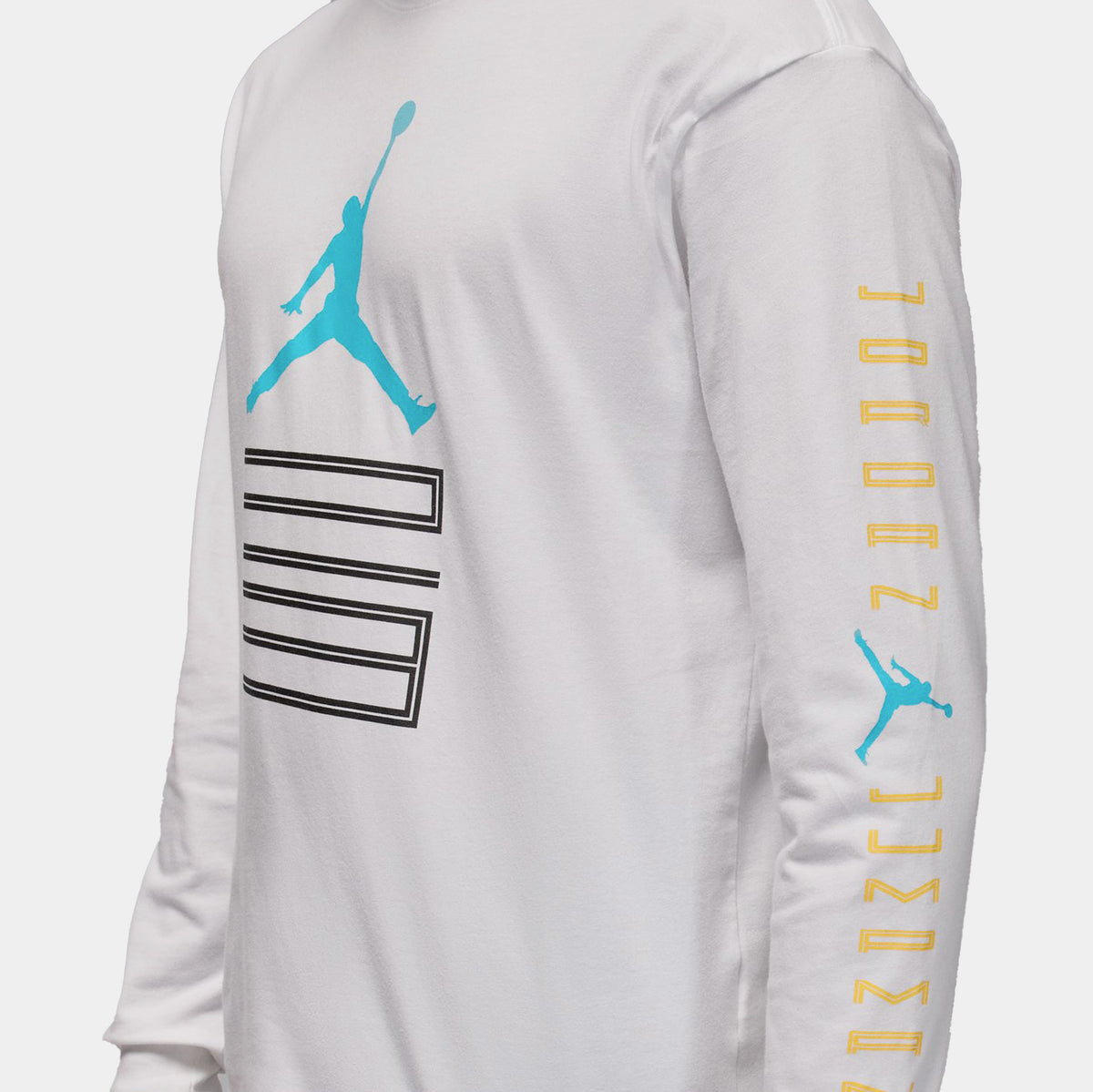 【ホワイト】凸凹PLAYロゴジャカード長袖ハイネックシャツ <PERFORMANCE> (MENS) MEN コンプレッションウェア 機能性トップス ハイネック 長袖 JAO009