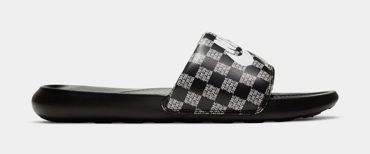 Nike Victori One Slide Print CN9678‎ 006 Logo Black Slides Sandals Shoes Mens 9 Slides Nike Victori One | Foot-Store main image 2
