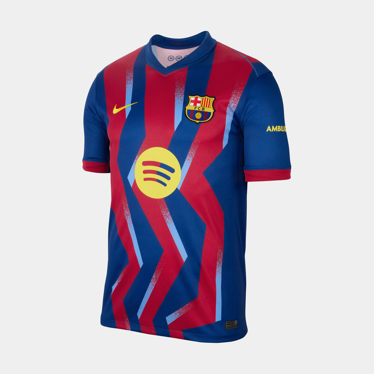 Nike FC Barcelona 2025 26 Stadium Fourth Dri Fit Replica Mens