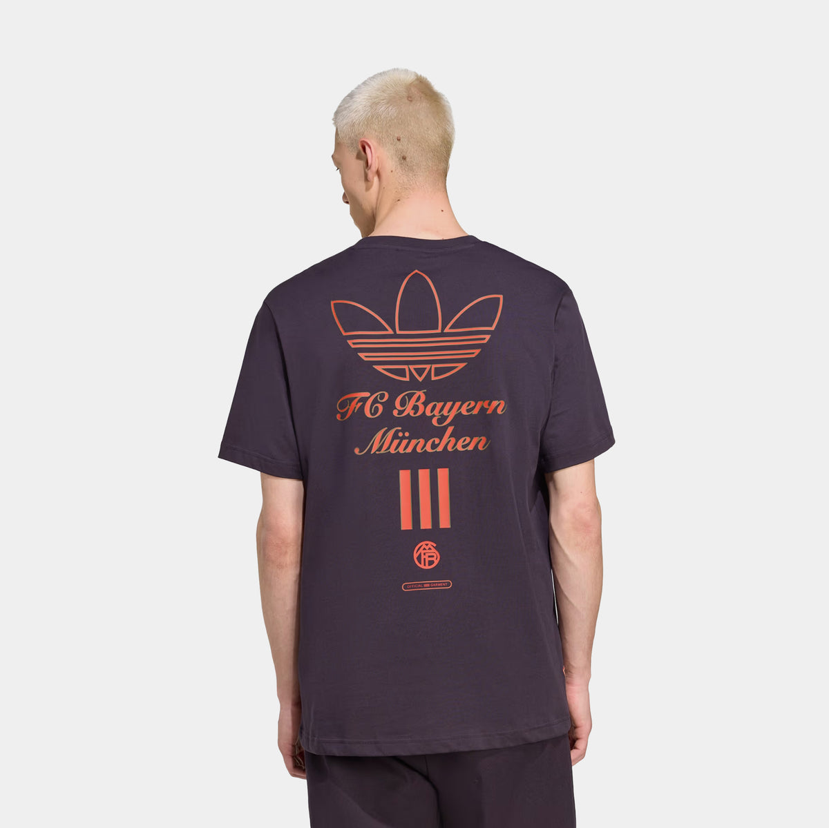 adidas FC Bayern Terrace Icons Graphic Mens Short Sleeve Shirt