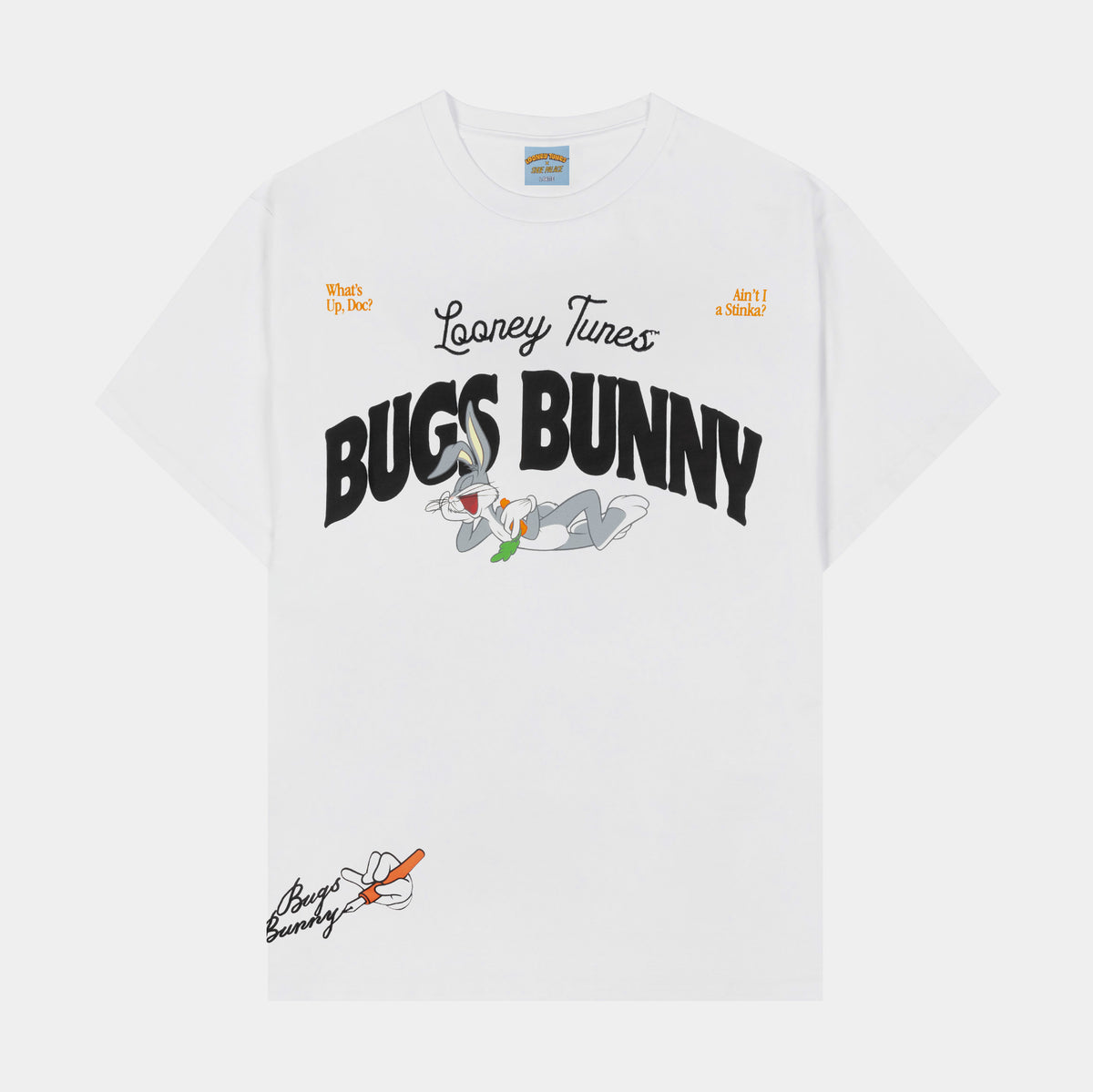 Shoe Palace SP x Looney Tunes Whats Up Doc Mens Short Sleeve Shoe Palace SP x Looney Tunes Whats Up Doc Mens Short Sleeve