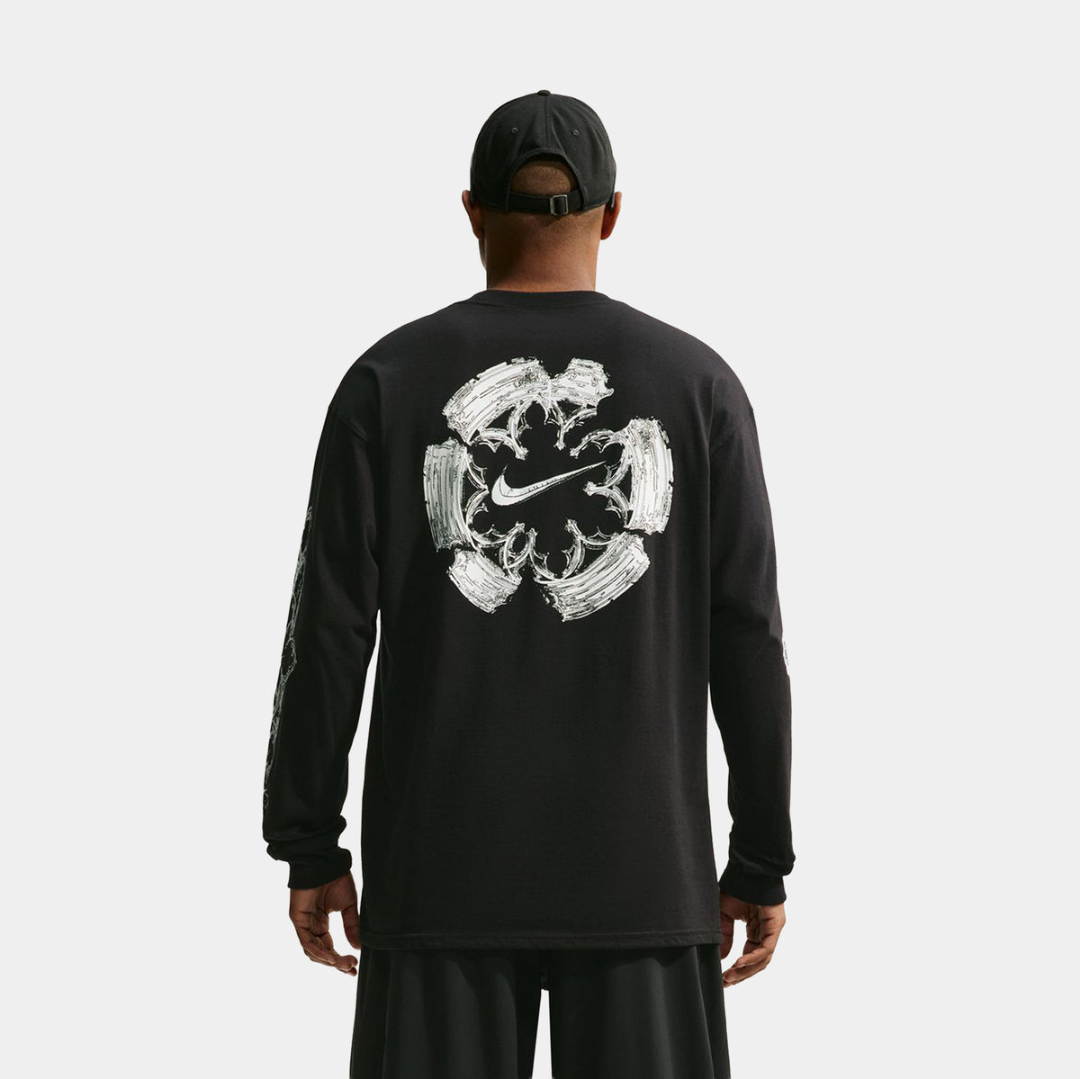 Nike Sportswear Max 90 Mens Long Sleeve Shirt Black JF5984-010