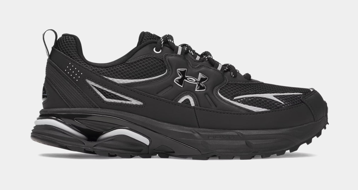 Under Armour Apparition Tech Black Men's Running Shoes, Size: 9.5