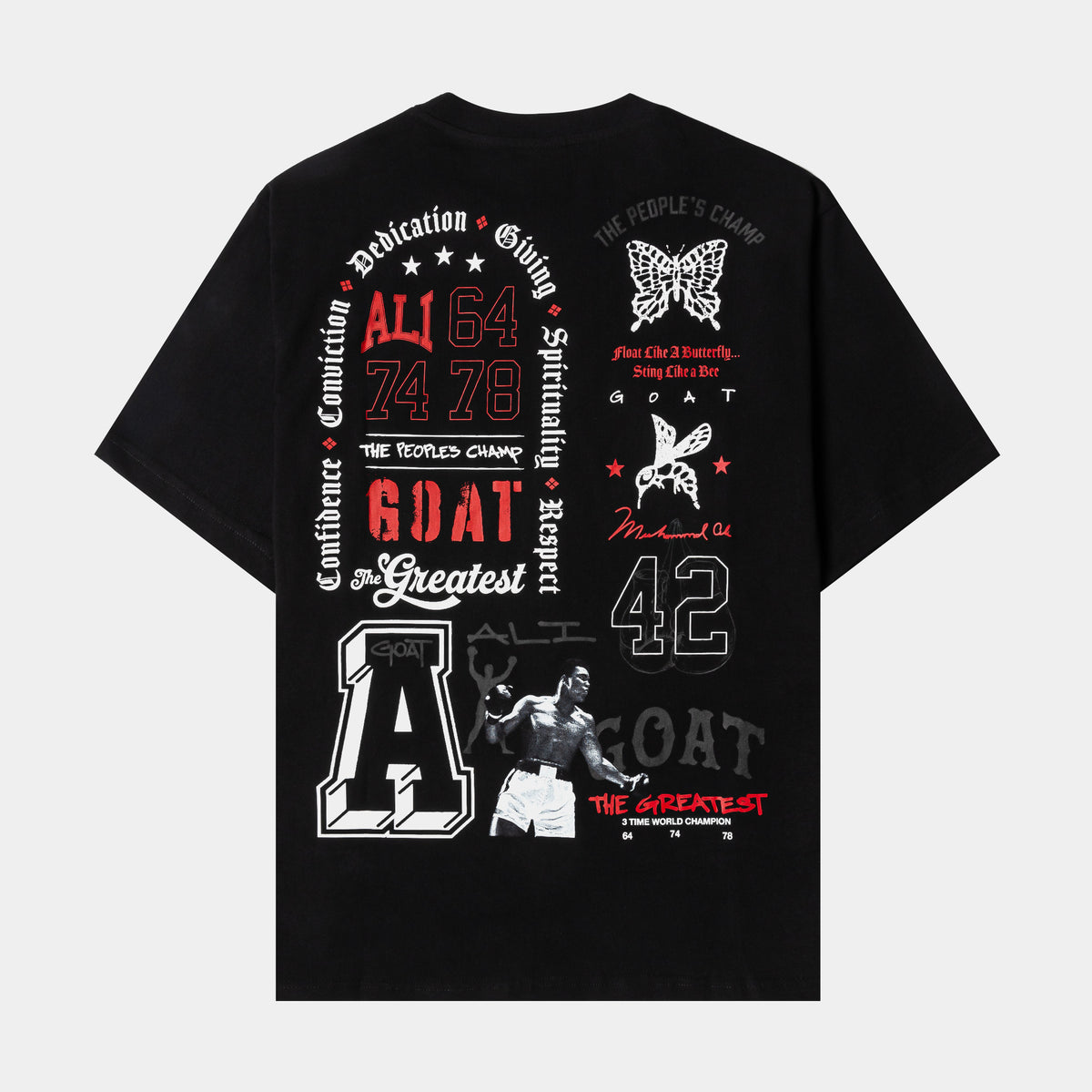 Shoe Palace SP x Muhammad Ali Dedication Mens Short Sleeve Shirt