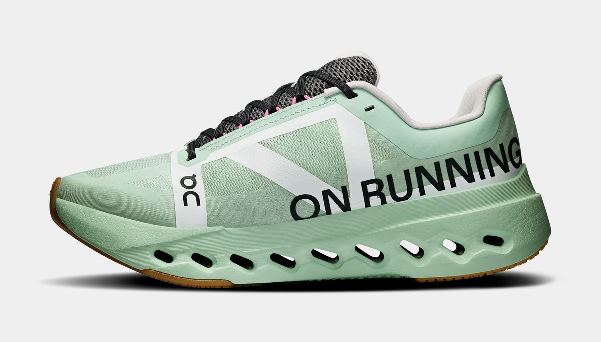 On Cloudsurfer Next Z5 Womens Running Shoes Mineral Almond