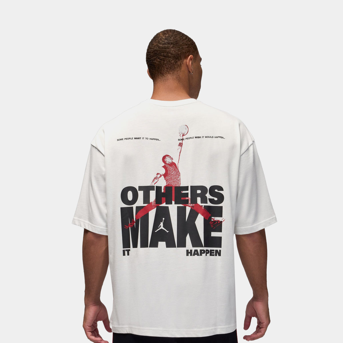 Jordan Reissue Oversized Graphic Mens Short Sleeve Shirt Summit