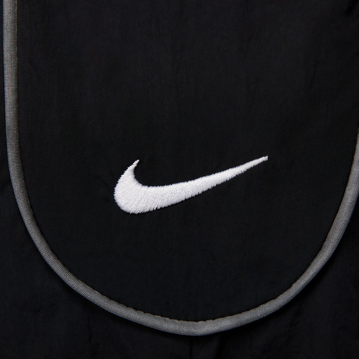Nike Solo Swoosh Woven Mens Track Pants Black White FB8620-010 