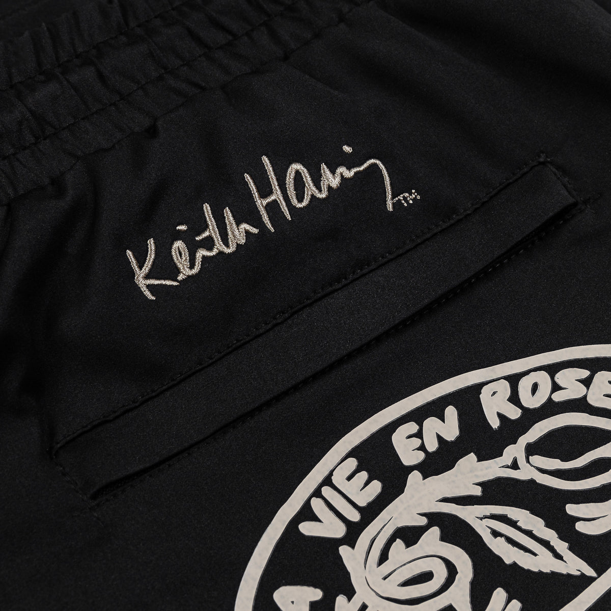 BLVCK PARIS x Keith Haring 水着 ロゴ Black 送料込み Shoe Palace SP x Keith Haring Work Hybrid Mens Shorts Black