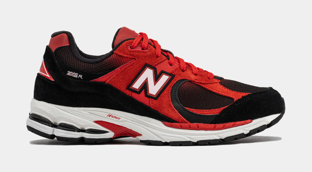 New Balance 2002R Mens Running Shoes True Red Black U2002RZA